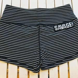 Savage Barbell BOOTY SHORTS - JAILHOUSE - XSmall